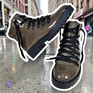 NWT COUGAR Nash Stone Waterproof Leather Hiking Boots | Taupe |‎ Women 8